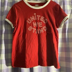 Old Navy Red Shirt Large